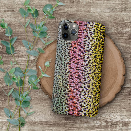Funda Para iPhone 11 Pro Max Patrón de textura de escama de trucha arcoíris fal