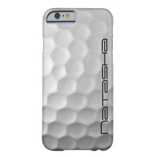 Funda Barely There Para iPhone 6 Patrón de textura de la bola de golf personalizada