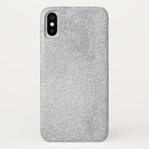 Funda Para iPhone X Patrón de textura de pared de piedra gris hormiga