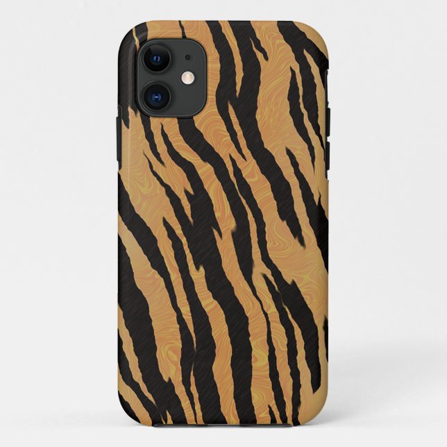 Funda De Case-Mate Para iPhone Patrón de tigre (Reverso)