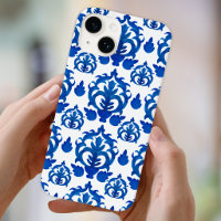 Patrón de Toile Francés Azul