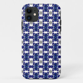 Funda Para iPhone 11 Patrón de tortuga azul