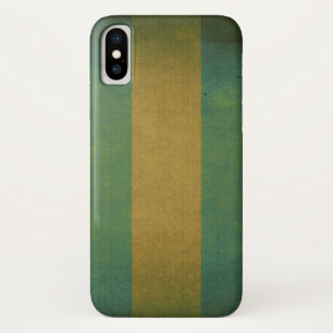 Funda Para iPhone X Patrón de tumbona de tela de vintage