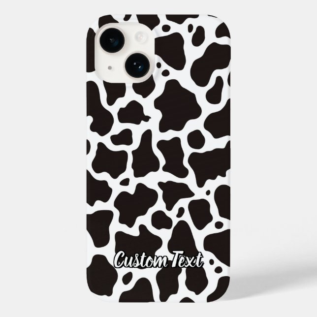 Funda De Case-Mate Para iPhone Patrón de vaca (Reverso )