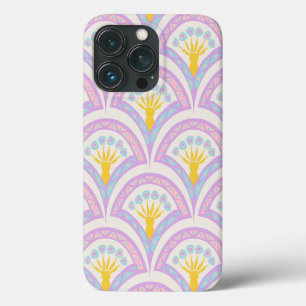 Funda Para iPhone 13 Pro Patrón de Venera Pastel