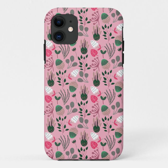 Funda De Case-Mate Para iPhone Patrón de verano fresco (Reverso)