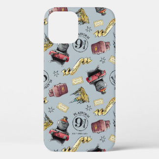 Funda Para iPhone 12 Patrón de Viaje a HOGWARTS™