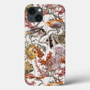 Funda Para iPhone 13 Patrón de vida en el mar de agua 2