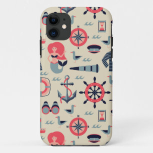 Funda Para iPhone 11 Patrón de vida marina