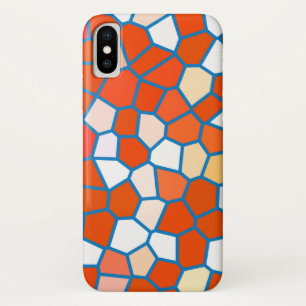 Funda Para iPhone X Patrón de vidrio manchado