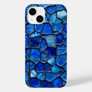 Funda Para iPhone 14 De Case-Mate Patrón de vidrio veneciano azul