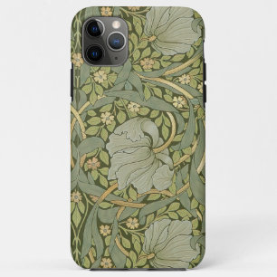 Funda Para iPhone 11 Pro Max Patrón de vintage de William Morris Pimpernel