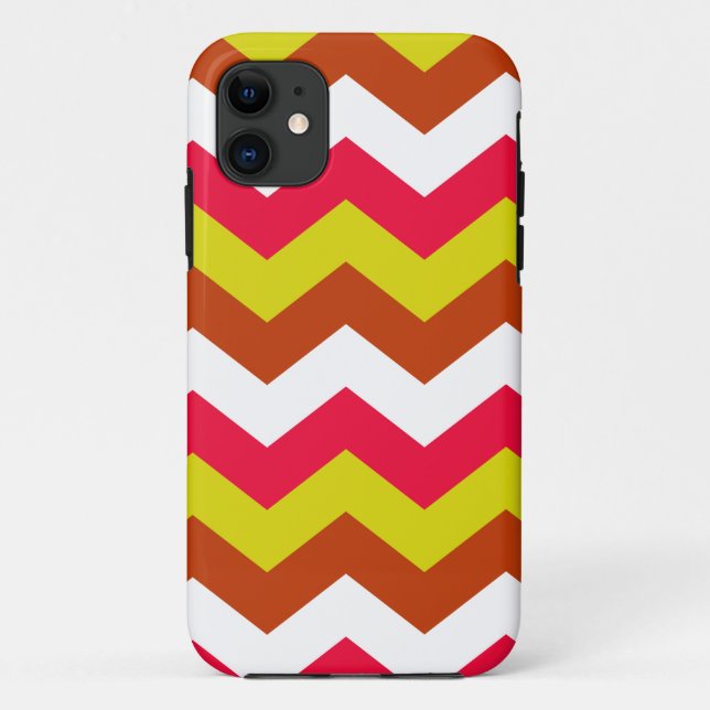 FUNDA DE Case-Mate PARA iPhone PATRÓN DE ZIGZAG. (Reverso)
