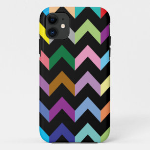 Funda Para iPhone 11 Patrón de zigzag colorido
