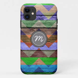 Funda Para iPhone 11 Patrón de zigzag de chevron azteca #5