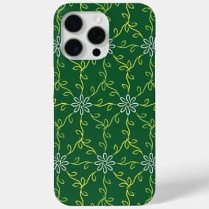 Funda Para iPhone 15 Pro Max Patrón defloral sin soldadura