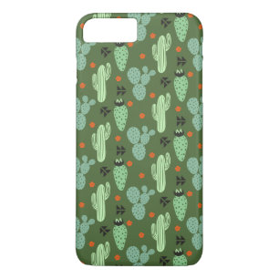 Funda Para iPhone 8 Plus/7 Plus Patrón del desierto de Hipster Cactus