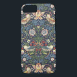 Funda Para iPhone 8/7 Patrón del ladrón de fresas William Morris Vintage<br><div class="desc">Se trata de una impresión digitalmente realzada derivada de un bloque antiguo de 1883 impreso El patrón del ladrón de fresa diseñado por William Morris. William Morris era un poeta, novelista, diseñador textil de la era victoriana y una importante figura del Movimiento Británico de Artes y Artesanías. Sus diseños tenían...</div>