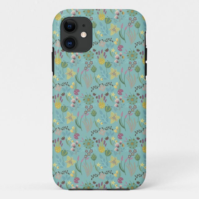 Funda De Case-Mate Para iPhone Patrón desigual de verano (Reverso)