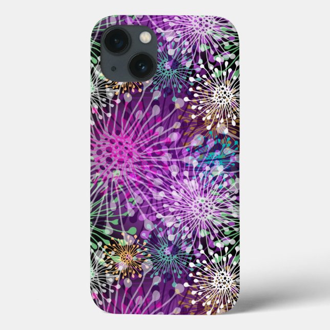 Funda De Case-Mate Para iPhone Patrón dinámico (Reverso)
