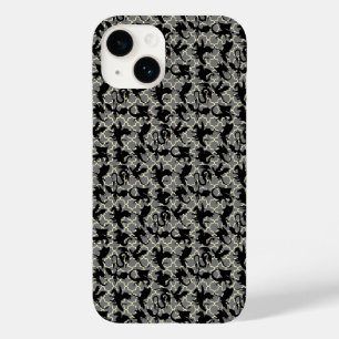 Funda Para iPhone 14 De Case-Mate Patrón Dragon 01.wx4x4.azul Gris BG