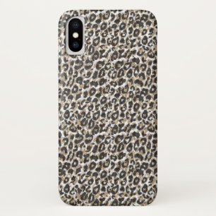 Funda Para iPhone X Patrón elegante de impresión de animales leopard