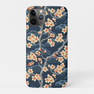 Funda Para iPhone 11 Pro Patrón elegante sin foco de flores de cerezo (11)