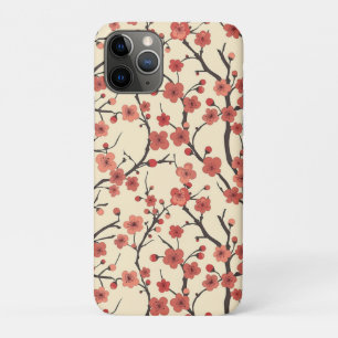 Funda Para iPhone 11 Pro Patrón elegante sin foco de flores de cerezo (4)