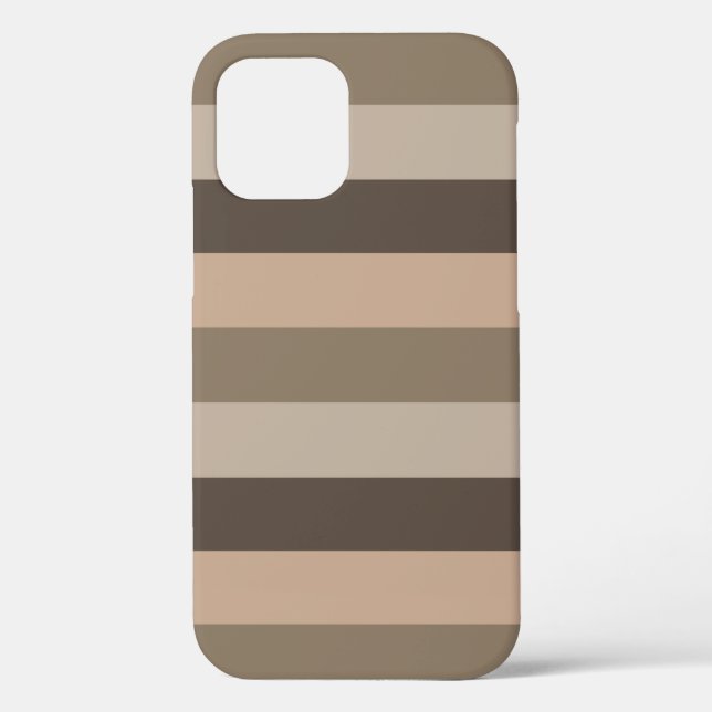 Funda De Case-Mate Para iPhone Patrón elegante y moderno a rayas (Reverso )