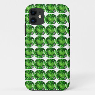 Funda Para iPhone 11 Patrón Esmeralda