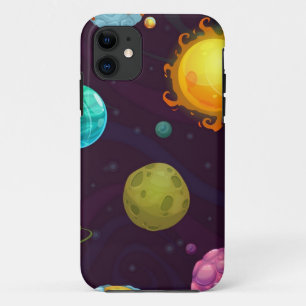 Funda Para iPhone 11 Patrón espacial