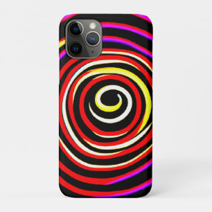 Funda Para iPhone 11 Pro Patrón espiral colorido