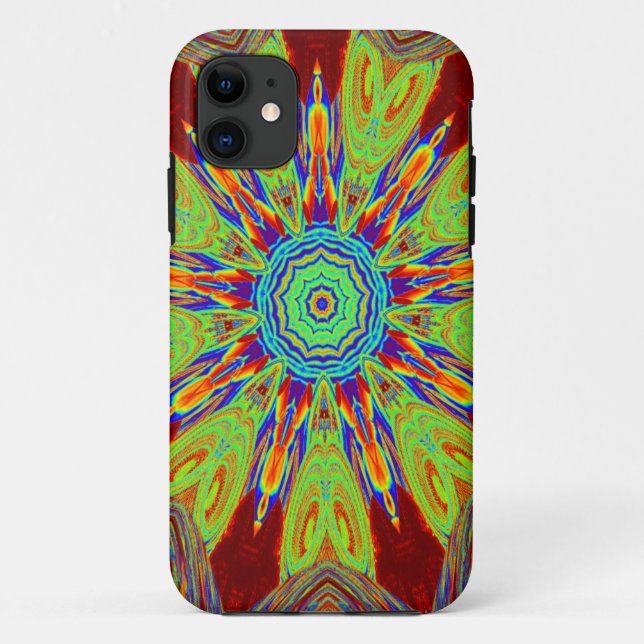 Funda De Case-Mate Para iPhone Patrón étnico asiático-africano (Reverso)