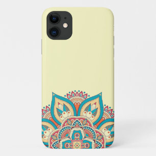Funda Para iPhone 11 Patrón étnico colorido de mandala marroquí
