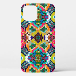 Funda Para iPhone 12 Patrón étnico sin fisuras. Ornamento étnico de boh
