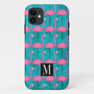 Funda Para iPhone 11 Patrón flamenco brillante Agregar el valor inici