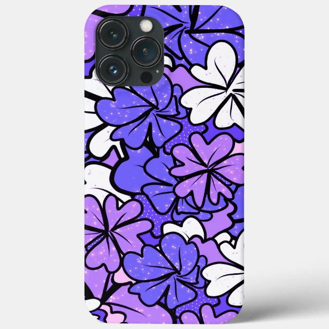 Funda De Case-Mate Para iPhone Patrón floral (Reverso )