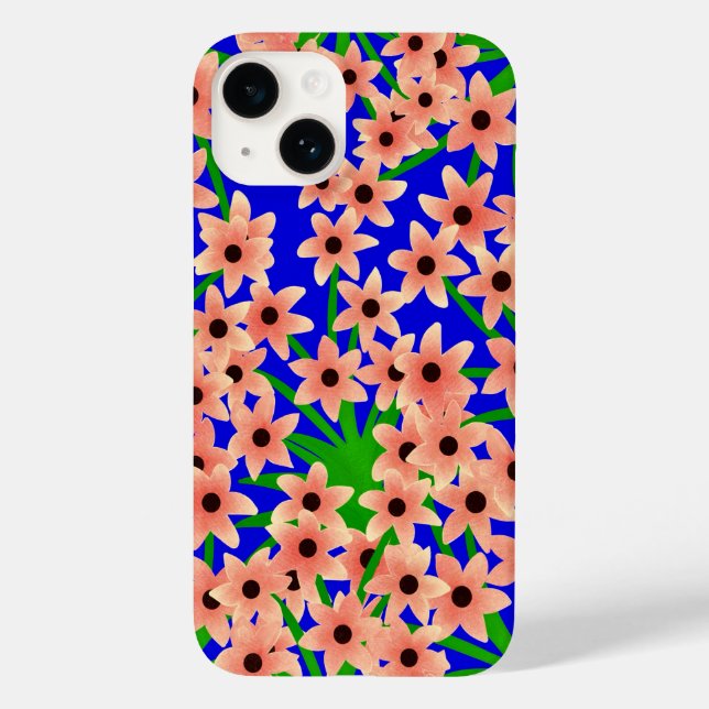 Funda De Case-Mate Para iPhone Patrón floral (Reverso )