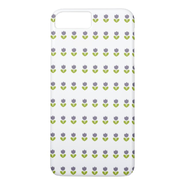 Funda De Case-Mate Para iPhone Patrón floral (Reverso)