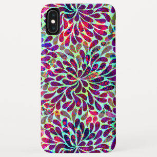 Funda Para iPhone XS Max Patrón floral abstracto