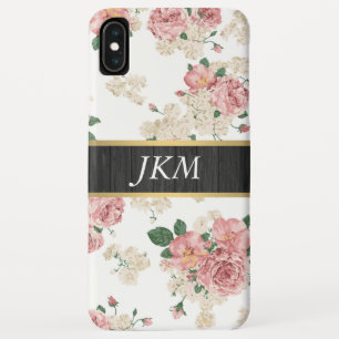 Funda Para iPhone XS Max Patrón floral antiguo