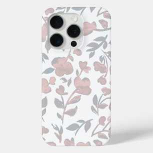 Funda Para iPhone 15 Pro Patrón floral boho