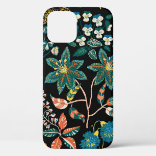 Funda Para iPhone 12 Patrón floral brillante de moda en muchos tipos de