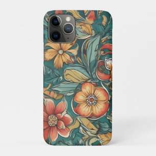 Funda Para iPhone 11 Pro Patrón floral colorido   Flores silvestres
