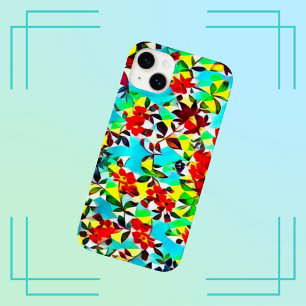 Funda Para iPhone 14 Plus De Case-Mate Patrón floral de acuarela de color brillante