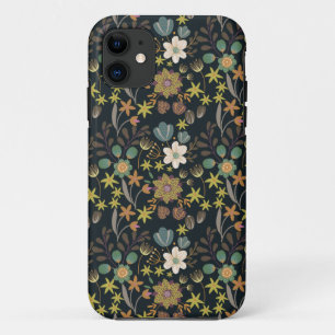 Funda Para iPhone 11 Patrón floral de bonito