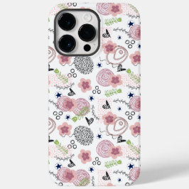 Funda Para iPhone 14 Pro Max De Case-Mate Patrón floral de corte