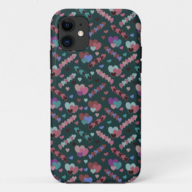 Funda De Case-Mate Para iPhone Patrón floral de Guay (Reverso)