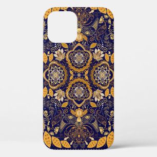 Funda Para iPhone 12 Patrón floral de Paisley