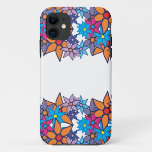 Funda Para iPhone 11 Patrón floral de retro corto